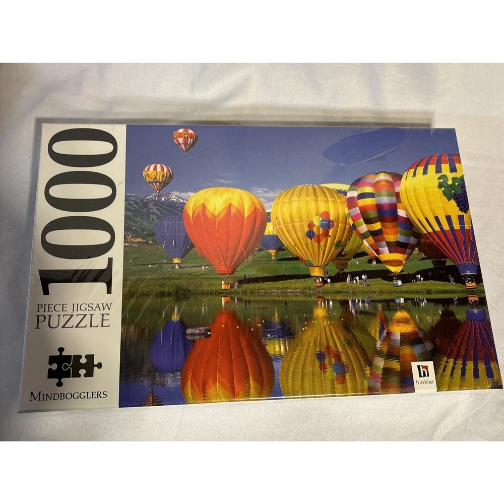 Hot Air Balloons - Jigsaw Puzzle - 1000 Pieces - Mindbogglers Brand